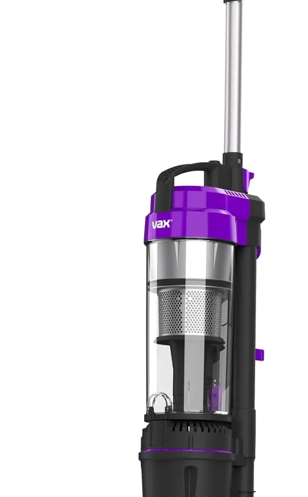Vax Mach Air Upright Vacuum Cleaner; High performance, Multi-cyclonic, with No Loss of Suction; Lightweight - UCA1GEV1, 1.5 Litre, 820W, Purple