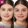 Maybelline Concealer, Instant Anti-Age Eraser Eye Concealer for Face, Dark Circles and Blemish Concealer, Full Coverage, Dermatologist Tested, Suitable for Sensitive Skin, Shade: 01 Light