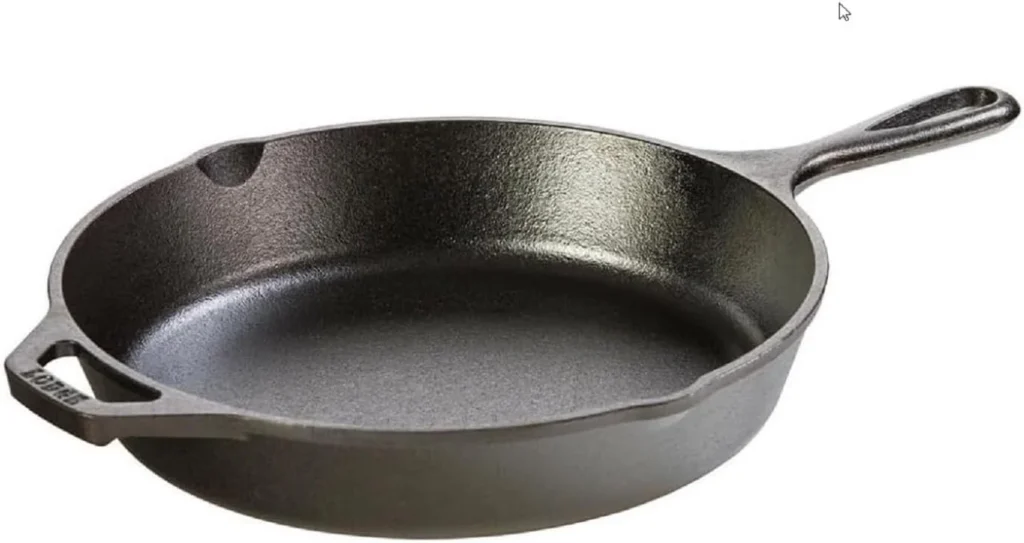 61eNv9BXyaL._AC_SL1500_ Lodge Pre-Seasoned Cast Iron Skillet Frying Pan. Made in The USA. 26 cm/10.25 inch, Multi-Coloured, 10.25-Inch