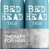 Bed Head by TIGI | Recovery Shampoo and Conditioner Set | Professional Moisturising Hair Repair Treatment | Ideal For Dry And Damaged Hair | 750 ml