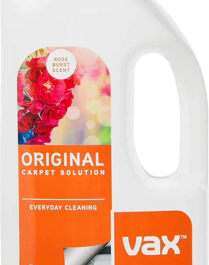 Vax Original 1.5L Carpet Cleaner Solution, Stain Remover Shampoo, Rose Burst Scent, Suitable for Everyday Cleaning, 1-9-142055, White