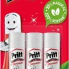 Pritt Glue Stick, Safe & Child-Friendly Craft Glue for Arts & Crafts Activities, Strong-Hold adhesive for School & Office Supplies, 22 g (Pack of 3)