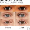 L'Oréal Paris Mascara, Telescopic Original Mascara to Achieve Dramatic Length and Definition, Up to +71 Percent Lengthening Effect, Smudge-Resistant and Long-Wearing Formula for Up to 36H Wear, 8ml