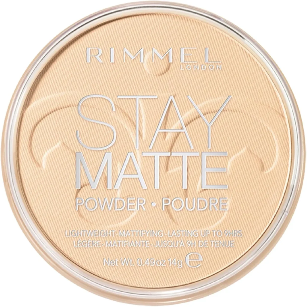 81Fmv76pl-L._AC_SL1500_ Rimmel Stay Matte Pressed Powder, Transparent, 14g