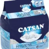 Catsan Hygiene Non-Clumping Cat Litter, 100 Percent Natural, Absorbent, 10 Litre, White