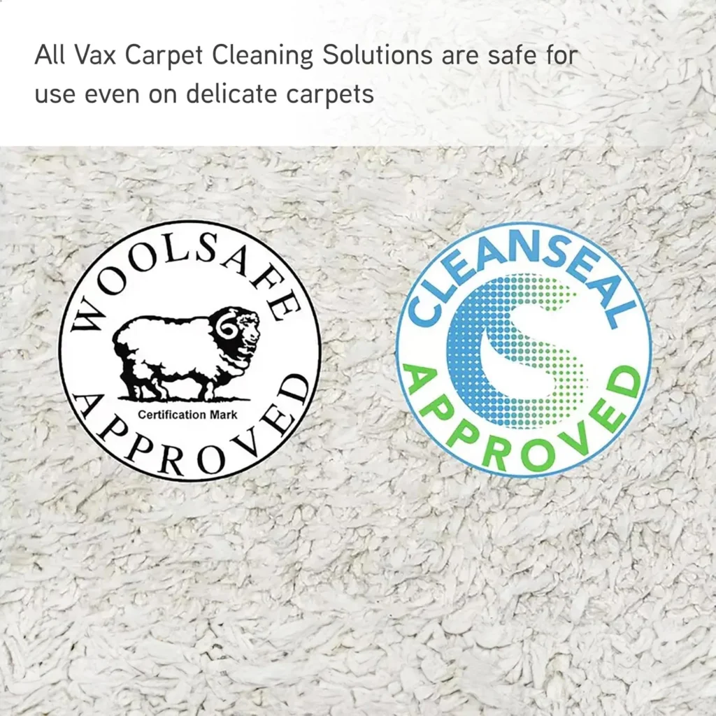 Vax Original 1.5L Carpet Cleaner Solution, Stain Remover Shampoo, Rose Burst Scent, Suitable for Everyday Cleaning, 1-9-142055, White